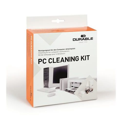 Tisztító szett, műanyag felületre, képernyőhöz, DURABLE