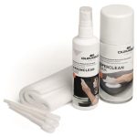 Tisztító szett, műanyag felületre, képernyőhöz, DURABLE