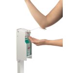 Kézfertőtlenítő állomás, DURABLE, fehér