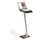 Bemutatótábla tartó állvány, 10 db bemutatótáblával, DURABLE "SHERPA PRO 10"