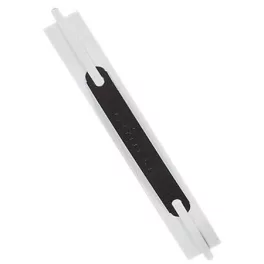   Lefűzőlapocska, öntapadó, PP, DURABLE, "FLEXIFIX®", fehér
