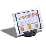 Táblagép tartó, asztali, DURABLE "VARICOLOR", sötétszürke