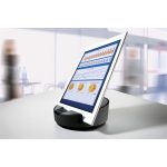 Táblagép tartó, asztali, DURABLE "VARICOLOR", sötétszürke