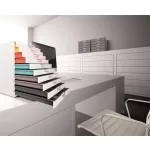 Irattároló, műanyag, 10 fiókos, DURABLE "VARICOLOR® 10", fehér