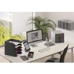 Irattálca szett, műanyag, 5 részes, DURABLE "VARICOLOR MIX"