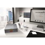 Iratpapucs készlet, műanyag, 73 mm, DURABLE "VARICOLOR®", vegyes