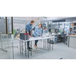 Irattároló, műanyag, 7 fiókos, DURABLE "Idealbox pro 7", piros