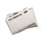 Betétlap, 200x27 mm, DURABLE, fehér