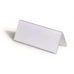 Névtábla tartó, asztali, 61/122x150 mm, DURABLE