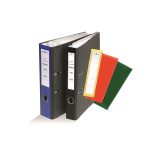 Gerinccímke, iratrendezőhöz, öntapadó, 60x390 mm, DURABLE "ORDOFIX®", fekete