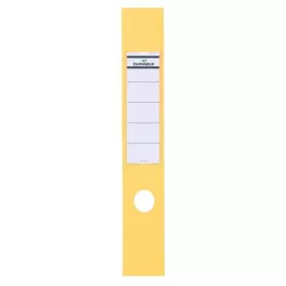   Gerinccímke, iratrendezőhöz, öntapadó, 60x390 mm, DURABLE "ORDOFIX®", sárga
