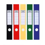 Gerinccímke, iratrendezőhöz, öntapadó, 60x390 mm, DURABLE "ORDOFIX®", sárga