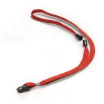 Nyakbaakasztó, klippel, DURABLE, piros