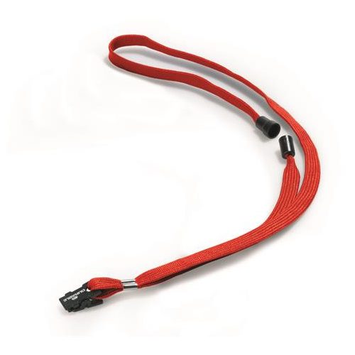 Nyakbaakasztó, klippel, DURABLE, piros