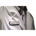 Névkitűző, 17x67 mm, mágneses, DURABLE "CLIP CARD", fekete