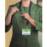 Nyakbaakasztó, karabinerrel, DURABLE "ECO", fekete