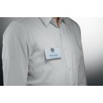 Névkitűző, mágnessel, elfordulásgátlóval, 90x54 mm, DURABLE