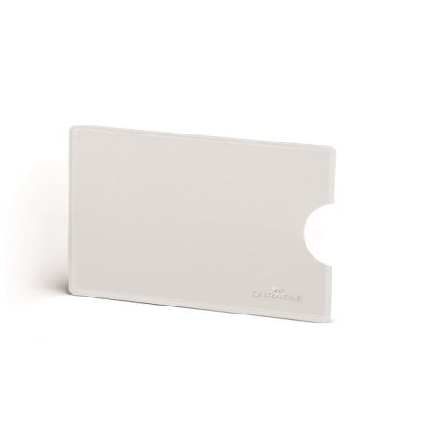 Bankkártyatartó, 1 db-os, RFID védelemmel, DURABLE, áttetsző