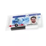 Azonosítókártya-tartó, 1 kártyához, zárt, DURABLE "PUSHBOX", áttetsző