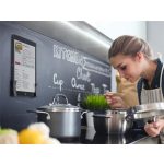 Tablet tartó szett, fali, DURABLE "VISIOCLIP"