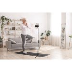 Tablet tartó állvány, padló, DURABLE "TWIST FLOOR"