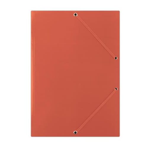 Gumis mappa, karton, A4, DONAU "Standard", piros