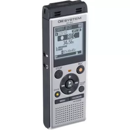   Diktafon, digitális, 4 GB memória,OM SYSTEM "WS-882", ezüst
