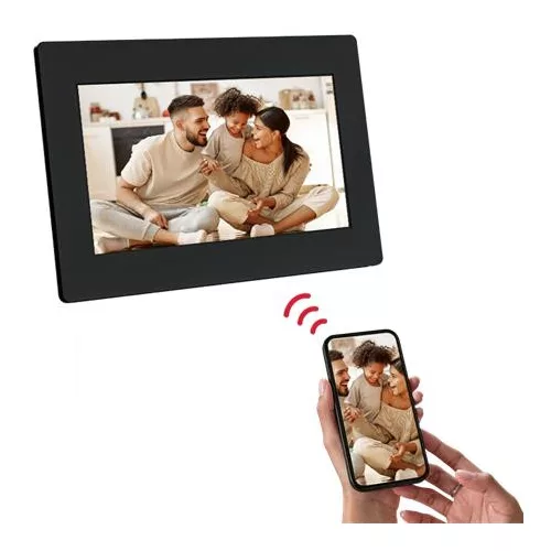 Digitális képkeret, 7", WiFi, 32GB, SD/SDHC/USB, AGFAPHOTO "APF700", fekete
