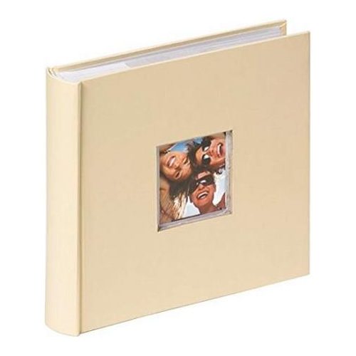 Fotóalbum, 200 fotó, 10x15 cm, "Walther Fun", krém