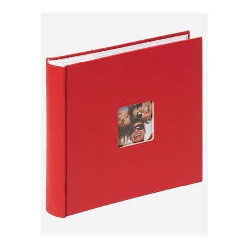 Fotóalbum, 200 fotó, 10x15 cm, "Walther Fun", piros
