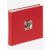 Fotóalbum, 200 fotó, 10x15 cm, "Walther Fun", piros