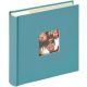 Fotóalbum, 200 fotó, 10x15 cm, "Walther Fun", türkizkék