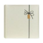 Fotóalbum, 200 fotó, 10x15 cm, "Zep Lipsia", krémszínű