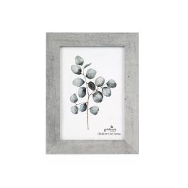 Képkeret, fa, 13x18 cm, "Goldbuch Beton", beton
