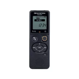   Diktafon, digitális, 4 GB memória, OM SYSTEM "VN-541PC", fekete
