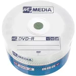 DVD-R lemez, 4,7 GB, 16x, 50 db, zsugor csomagolás, MYMEDIA (by VERBATIM)