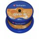 DVD+R lemez, AZO, 4,7GB, 16x, 50 db, hengeren, VERBATIM