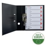 Regiszter, műanyag, A4, 1-6, ESSELTE, szürke