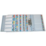 Regiszter, karton, A4, 1-31, ESSELTE "Mylar"