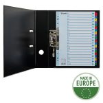 Regiszter, karton, A4, A-Z, ESSELTE "Mylar"