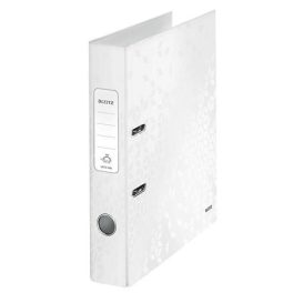   Iratrendező, 52 mm, A4, karton, LEITZ "180 Wow", fehér