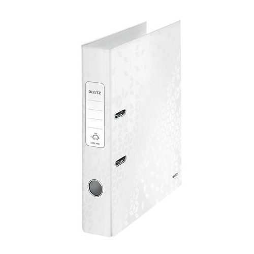 Iratrendező, 52 mm, A4, karton, LEITZ "180 Wow", fehér