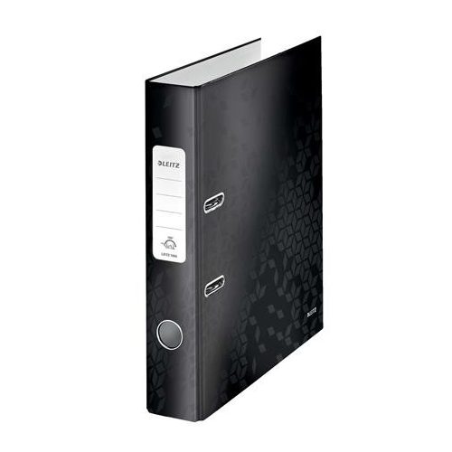 Iratrendező, 52 mm, A4, karton, LEITZ "180 Wow", fekete