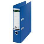 Iratrendező, 80 mm, A4, karton, újrahasznosított, LEITZ "180 Recycle", kék