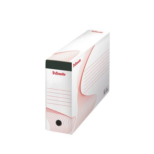 Archiválódoboz, függőmappának, 117 mm, újrahasznosított karton, ESSELTE "Standard"