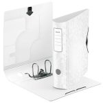 Iratrendező, 82 mm, A4, PP, LEITZ "180 Active Wow", fehér