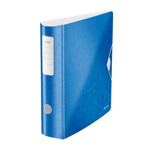 Iratrendező, 82 mm, A4, PP, LEITZ "180 Active Wow", kék
