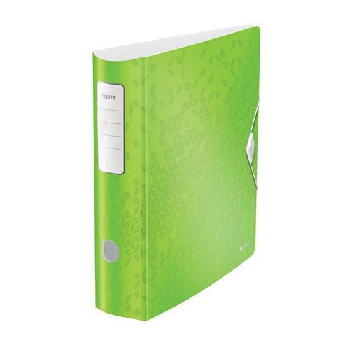 Iratrendező, 82 mm, A4, PP, LEITZ "180 Active Wow", zöld