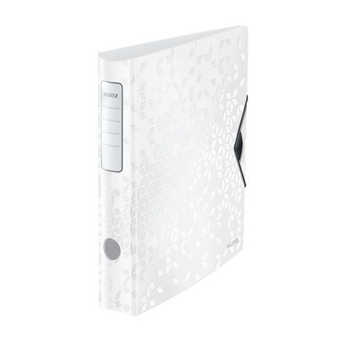 Iratrendező, 65 mm, A4, PP, LEITZ "180 Active Wow", fehér