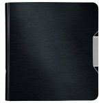 Iratrendező, 82 mm, A4, PP, LEITZ "180 Active Style", szaténfekete
